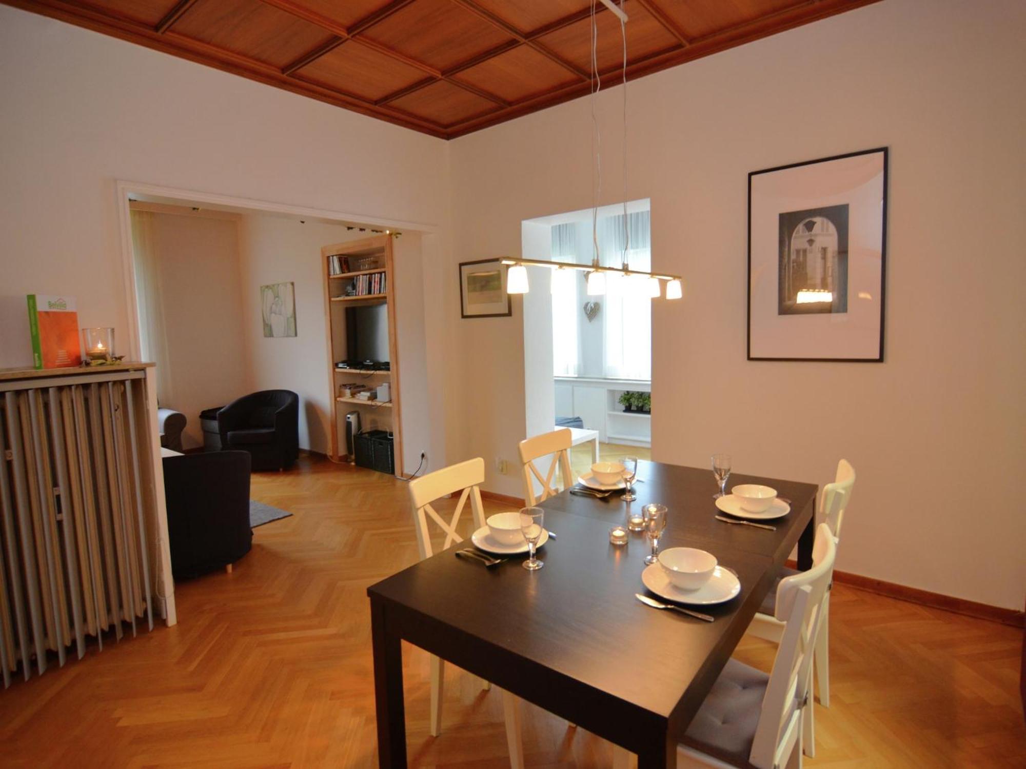 Spacious Apartment In Weser Uplands With Garden Bad Pyrmont Bagian luar foto